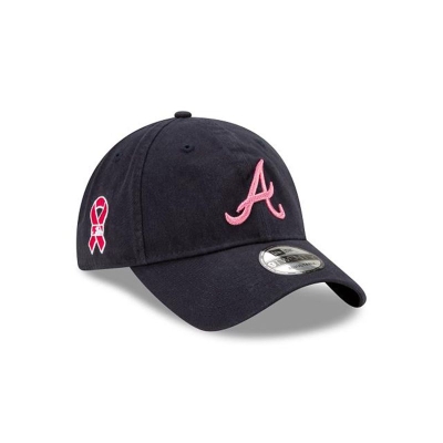 Sapca New Era Atlanta Braves MLB Mother's Day 9TWENTY Adjustable - Albastri